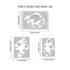 Ocean Theme Carbon Steel Cutting Dies Stencils DIY-WH0309-951-6