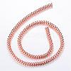Electroplate Non-magnetic Synthetic Hematite Bead Strands G-Q465-19RG-2