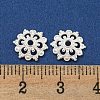 925 Sterling Silver Bead Caps STER-C007-04D-S-3