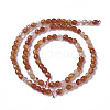 Natural Red Agate Beads Strands G-F596-35-3mm-2