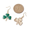 Alloy Enamel Dangle Earrings EJEW-JE06197-3