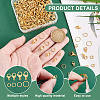 80Pcs 4 Styles 304 Stainless Steel Lobster Claw Clasps DIY-PH0028-67-3