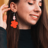 2Pcs 2 Style PET Plastic Earring Handwork Template DIY-WH0571-003-4