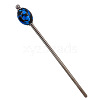 Lampwork & Brass Hair Sticks PW-WG465AB-06-1