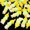 Polycotton(Polyester Cotton) Layered Tassel Big Pendant Decorations FIND-T052-16-01-2