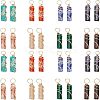 CHGCRAFT 32Pcs 8 Style Natural & Synthetic Gemstone Pendants FIND-CA0006-53-1