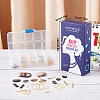 SUNNYCLUE DIY Geometry Theme Earring Making Kits DIY-SC0013-31-7