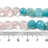 Natural Amazonite & Rose Quartz Beads Strands G-L610-B01-01-5