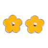 Flower Shape Enamel Pin JEWB-N007-231-2