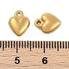 Ion Plating(IP) 304 Stainless Steel Charms STAS-R135-01G-02-3