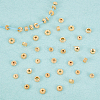 BENECREAT 100Pcs 10 Style Rack Plating Alloy Bead FIND-BC0003-82-4