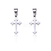 10Pcs 304 Stainless Steel Pendants STAS-CJ0001-230-1