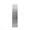 Stainless Steel Bookmarks AJEW-WH0239-78-1