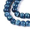 Baking Paint Glass Beads Strands DGLA-N016-6mm-10-3