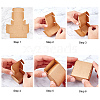 Kraft Paper Gift Box CON-FH0001-05B-01-4