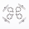 Alloy Toggle Clasps LS-EA777Y-AS-NR-1
