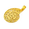 Alloy Pendants PALLOY-S195-02B-G-2