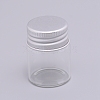 Round Glass Storage Containers for Cosmetic GLAA-WH0025-13B-1