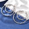 201 Stainless Steel Earrings EJEW-Q026-06P-A-4