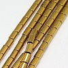 Electroplate Non-magnetic Synthetic Hematite Beads Strands G-J162-A-02-1