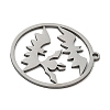 201 Stainless Steel Pendants STAS-G366-02P-05-2