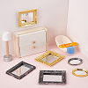 CRASPIRE 8Pcs 8 Style Miniature Retro Plastic Mirrors MJEW-CP0001-01-5