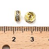 316 Surgical Stainless Steel Rhinestone Spacer Beads STAS-L285-001G-01-1-3