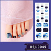 Nail Art Full Cover Toe Nail Stickers MRMJ-YWC0001-BSJ-0045-1