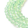 Baking Paint Transparent Glass Beads Strands LS-DGLA-A034-J4MM-D02-3