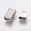 Tarnish Resistant 304 Stainless Steel Bayonet Clasps STAS-K145-14P-4