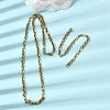 304 Stainless Steel Link Chain Bracelet & Necklace Jewelry Sets SJEW-L199-17G-1