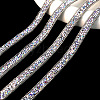 Glitter Resin Hotfix Rhinestone(Hot Melt Adhesive On The Back) PW-WGA38E6-06-1