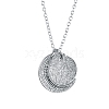 Alloy Pendant Necklaces NJEW-K121-01P-3