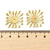 304 Stainless Steel Bead Caps STAS-B087-10H-G-3
