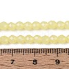 Imitation Jade Glass Beads Strands LS-GLAA-T028-4mm-11H-4