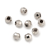 Rack Plated Round Brass Beads FIND-M036-01A-P-2