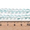 Baking Paint Transparent Glass Beads Strands DGLA-N011-6mm-05-4