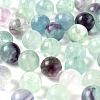 DIY Natural Fluorite Beads Jewelry Set Making DIY-LS0002-72-4