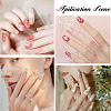 Globleland 10 Sheet 10 Style Nail Art Stickers Decals DIY-GL0004-46-5