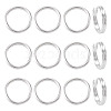 925 Sterling Silver Split Jump Rings STER-TA0001-48B-1
