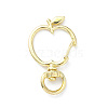 Apple Alloy Swivel Clasps FIND-L012-02LG-2