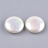 Acrylic Imitation Pearl Beads OACR-S024-10-2