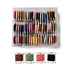 80 Cards 80 Colors 6-Ply Polyester Embroidery Floss OCOR-K006-C02-1