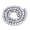 Anti-Tarnish Electroplate Glass Beads Strands EGLA-T021-6mm-15-15-3