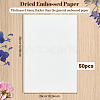 Dried Embossed Paper DIY-WH0622-646D-2