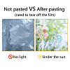 16 Sheets 4 Styles Waterproof PVC Colored Laser Stained Window Film Static Stickers DIY-WH0314-078-8