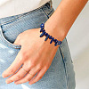 Kissitty 4 Strands 4 Style Natural Lapis Lazuli Beads Strands G-KS0001-12-12