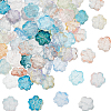 100Pcs Transparent Normal Glass Beads GLAA-SP0001-16-1