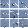 SUNNYCLUE DIY Dangle Earring Making Kits DIY-SC0016-39-4