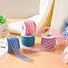  20 Yards 4 Colors Flat Cotton Lace Ribbon OCOR-TA0001-56A-11